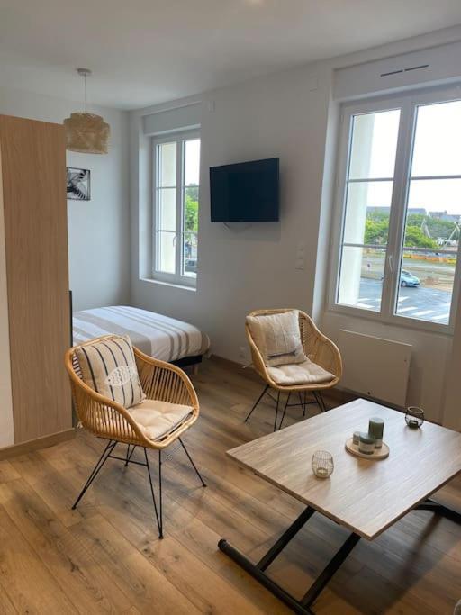 Appartement Vue Port Perros-Guirec Exterior foto